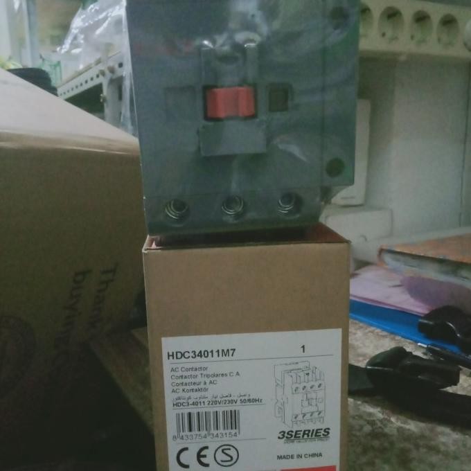 Kontaktor Himel Hdc34011M7/Kontaktor Himel Hdc3-40 Original Asli New Stok