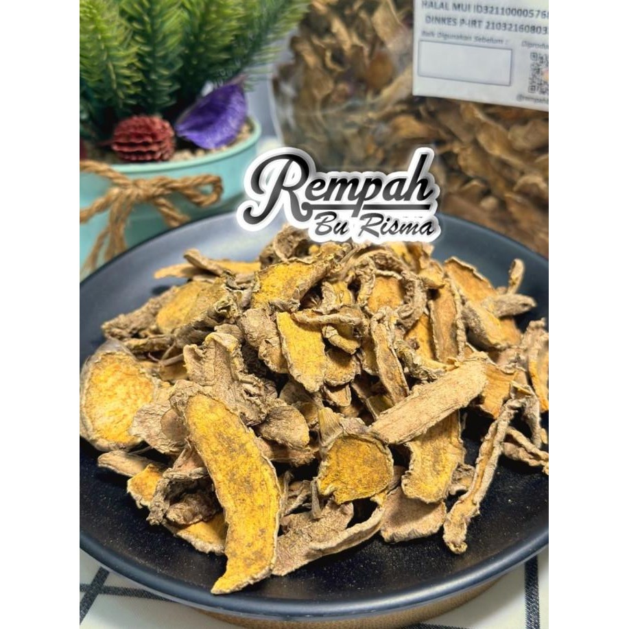 

Kunyit Kuning Kering - Kunir Rajang Kering 500 gram nUg