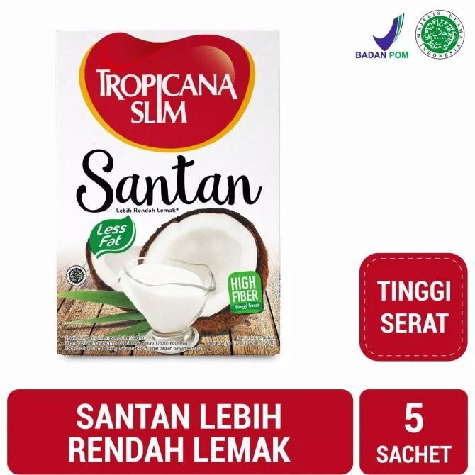 

tropicana slim santan 5 sachet x 20 gr nUg