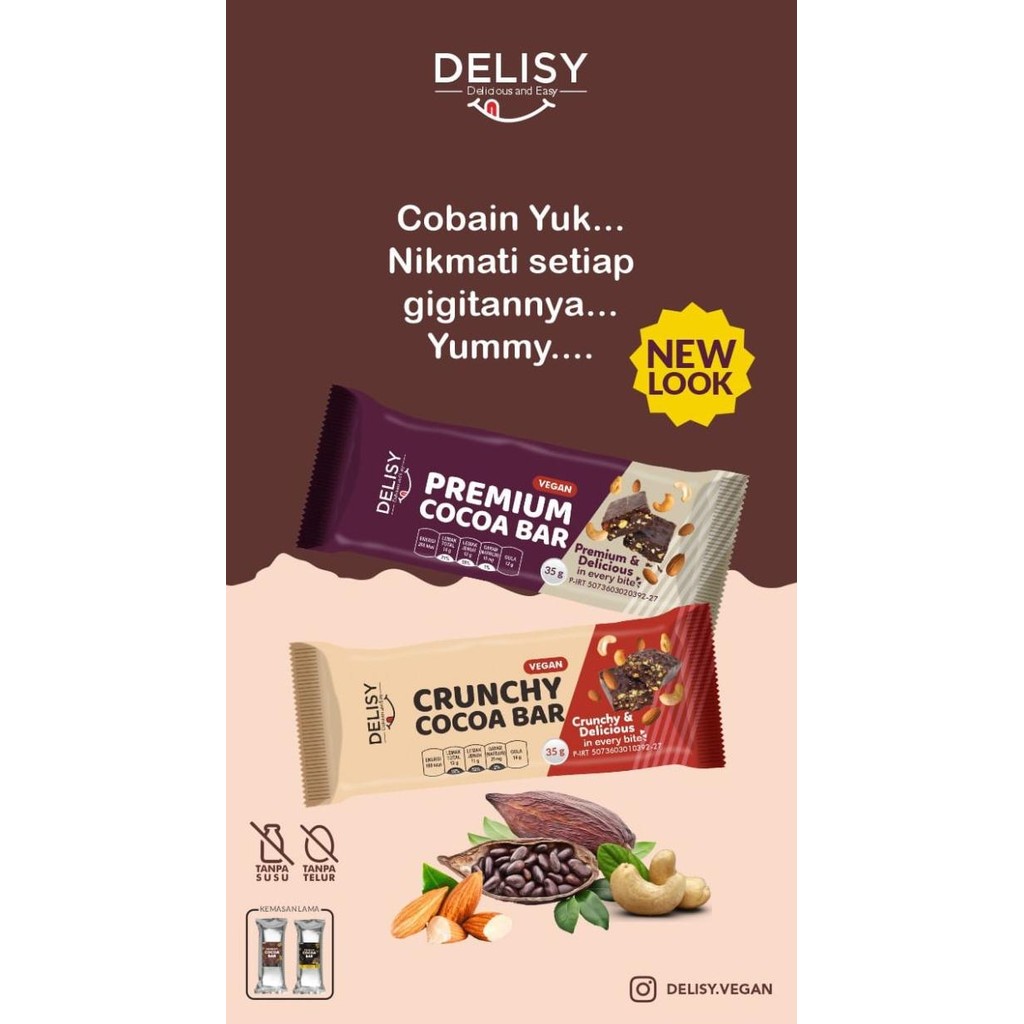 

Delisy Vegan Cocoa Bar nUg