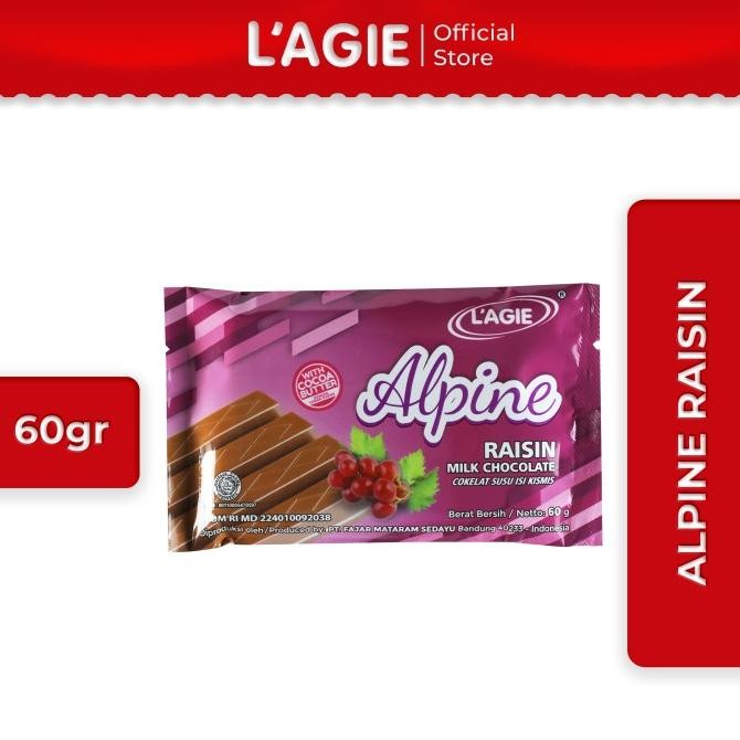 

Lagie Coklat Kismis Alpine Raisin 60gr nUg