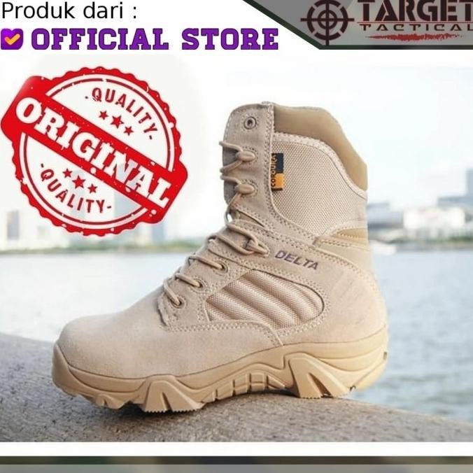 Sepatu Tactical Delta Original Import YKK Zipper Sepatu PDL TNI POLRI