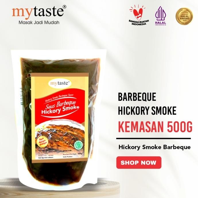 

Saus BBQ Hickory Smoke 500g - My Taste nUg