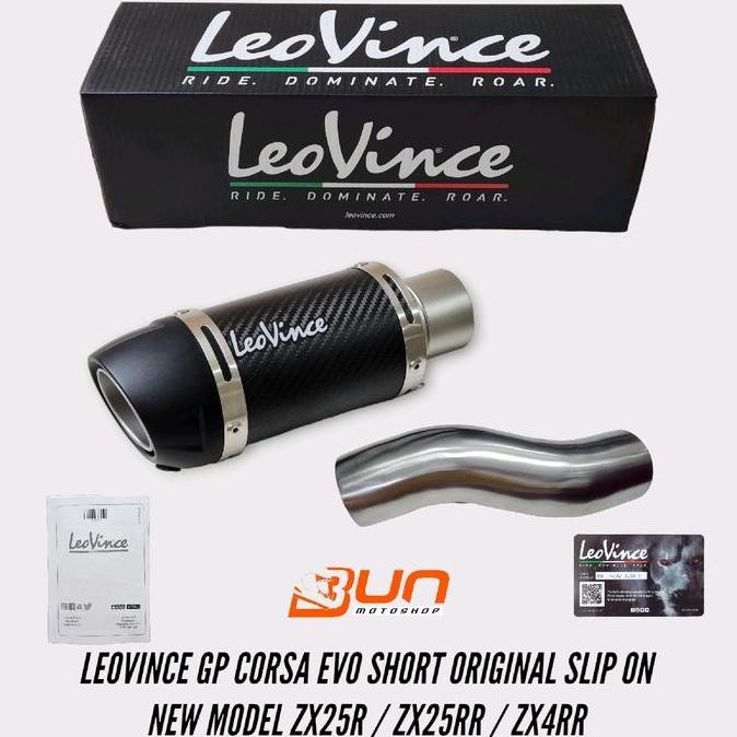 Leovince GP CORSA EVO SHORT Original New ZX25R ZX25RR TFT 2023 UP
