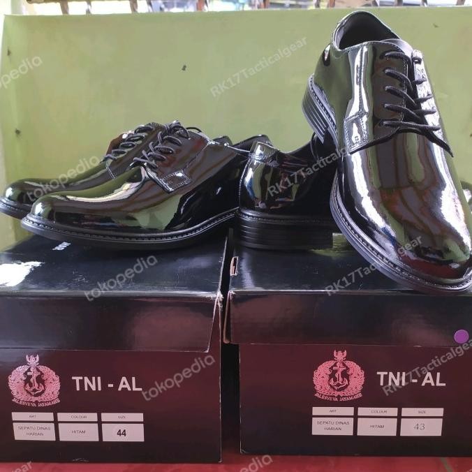 ORIGINAL SEPATU PDH TNI AL Merk RCH Dishar Eksklusif Pembagian 2022