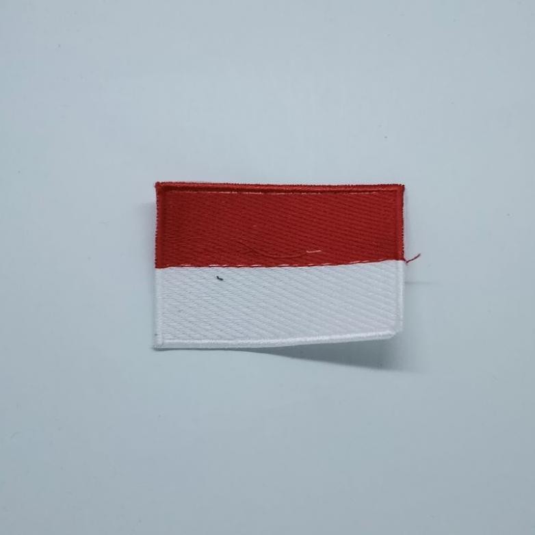 Do86 HRN-813 Logo Bordir Merah Putih / Logo Merah Putih / Bordir Logo Merah Putih Bordir Merah Putih