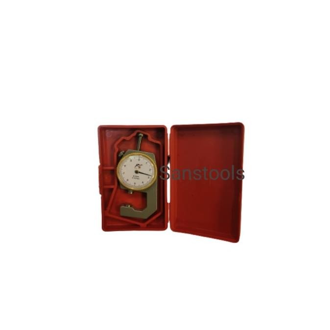 Mini Manual Thickness gauge 0-10mm alat ukur ketebalan plat besi murah