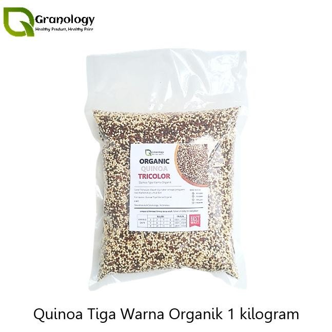 

Promo Quinoa Tiga Warna / Organic Quinoa Tri Color (1 Kilogram) By Granology