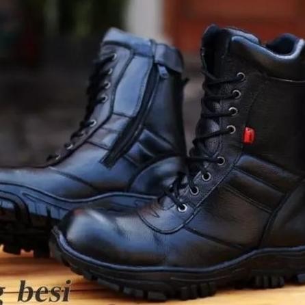 SEPATU SAFETY PRIA BOOTS PDL TNI SEPATU PDL SEPATU PDL SATPAM SEPATU PDL SECURITY SEPATU PDL POLRI S