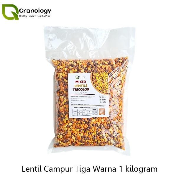 

Sale Kacang Lentil Campur / Mix Lentil (1 Kilogram) By Granology