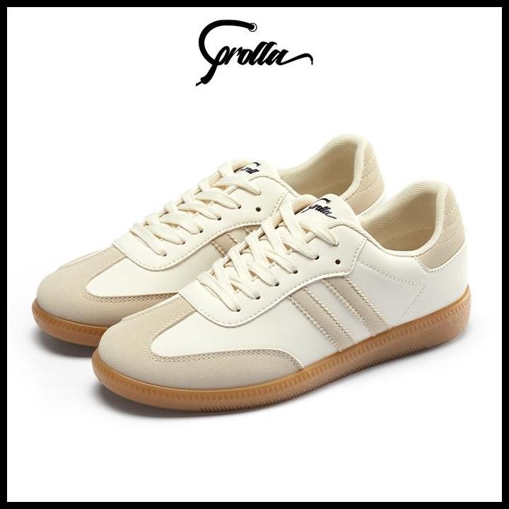 Terlaris Corolla Sam-Ba Sepatu Sneakers Wanita Sepatu Kerja Fashion Berkualitas Tinggi Warna Hitam C