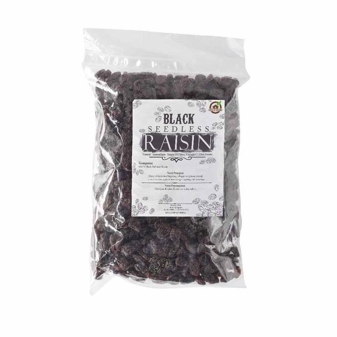 

Grosir Black Seedless Raisins (Kismis Hitam Tanpa Biji) 1 Kg