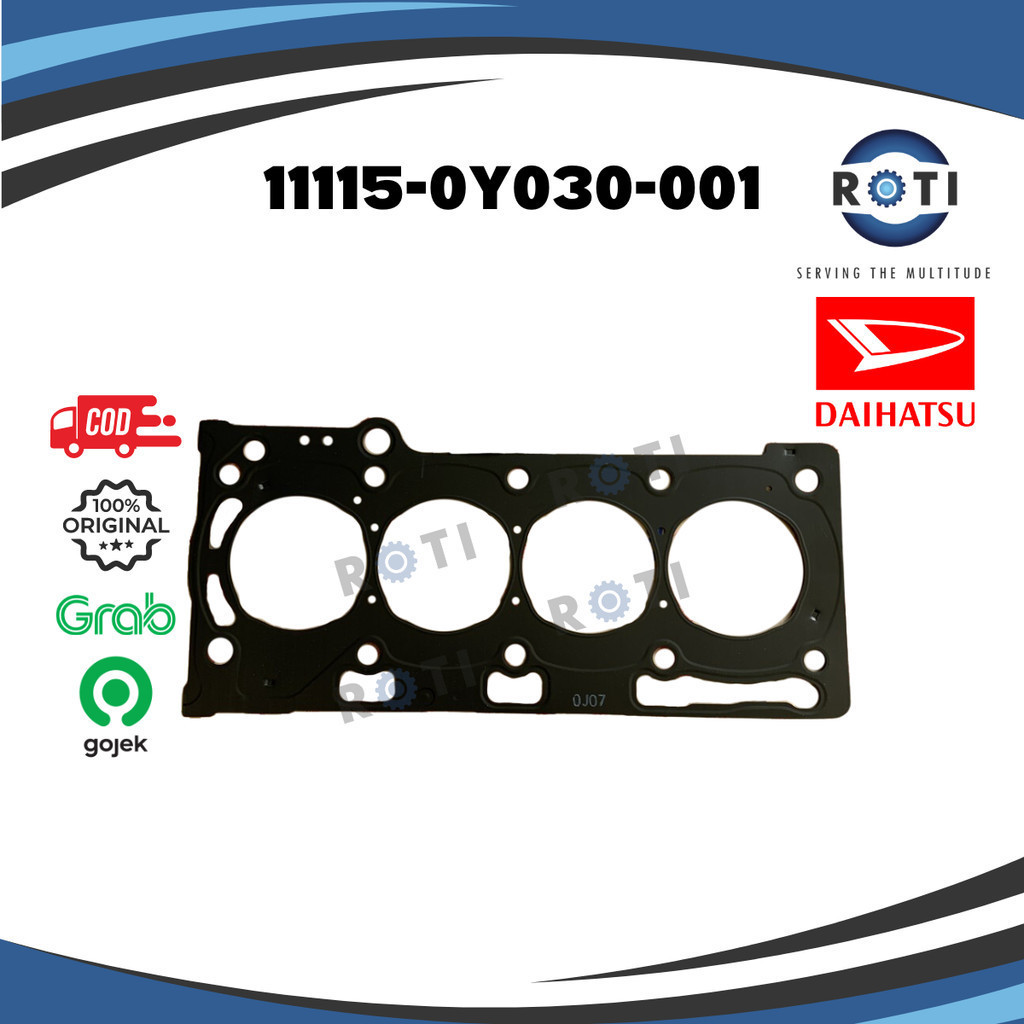 DAIHATSU D11115-0Y030-001 GASKET CYLINDER HEAD XENIA NEW ALL