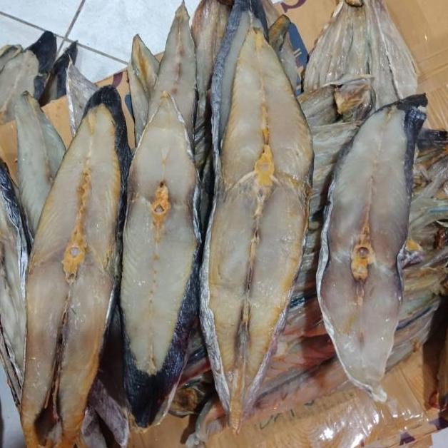 

Sale Ikan Asin Tenggiri Potong Tanpa Kepala Kualitas Export Dan Enak 500 Gr