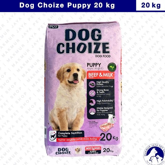 Baru Dog Choize Puppy Dog Food 20 kg / Makanan Anak Anjing 20kg