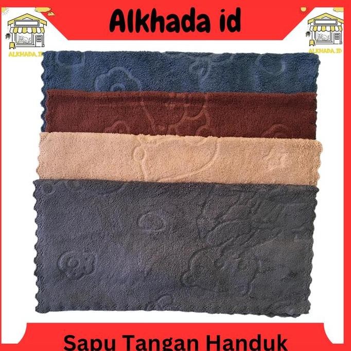 Baru Grosir 6 Pcs Sapu Tangan Handuk Murah | Handuk Olahraga Polos Kecil Pria Wanita