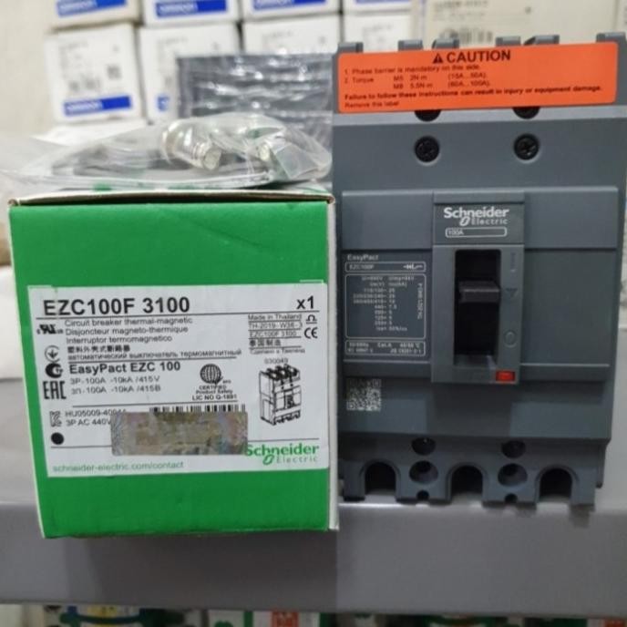 Mccb Nfb Ezc100F 3P 100A Schneider Murah