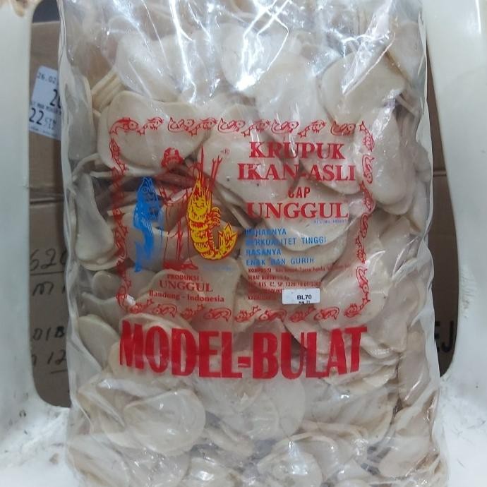 

Promo Krupuk Ikan Asli Cap Unggul Netto 5 Kg
