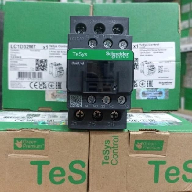 Kontaktor Schneider Lc1D32M7 Lc1D32F7 Lc1D32Q7 Lc1D32B7 Lc1D32E7 Original Best Seller