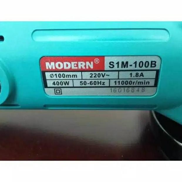 Mesin Gerinda Modern SIM-100B SIM 100B SIM100B SIM 100 B Gerinda Tangan Gurinda Tangan 4"