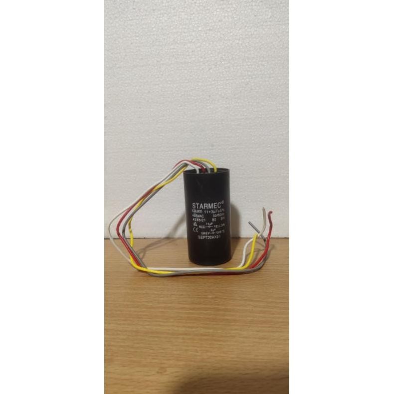 kapasitor mesin cuci akari 2 tabung 9kg cbb60 12 4uf