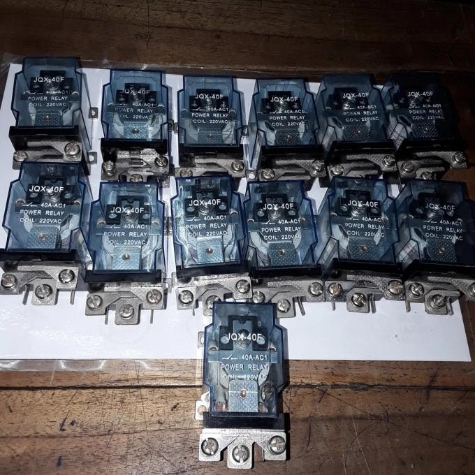 Relay Jqx-40F 40A 220Vac Terbatas
