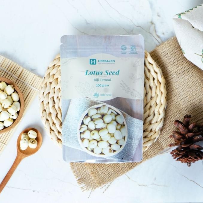 

Grosir Herbaleo Lotus Seeds 100 Gram ( Biji Teratai )