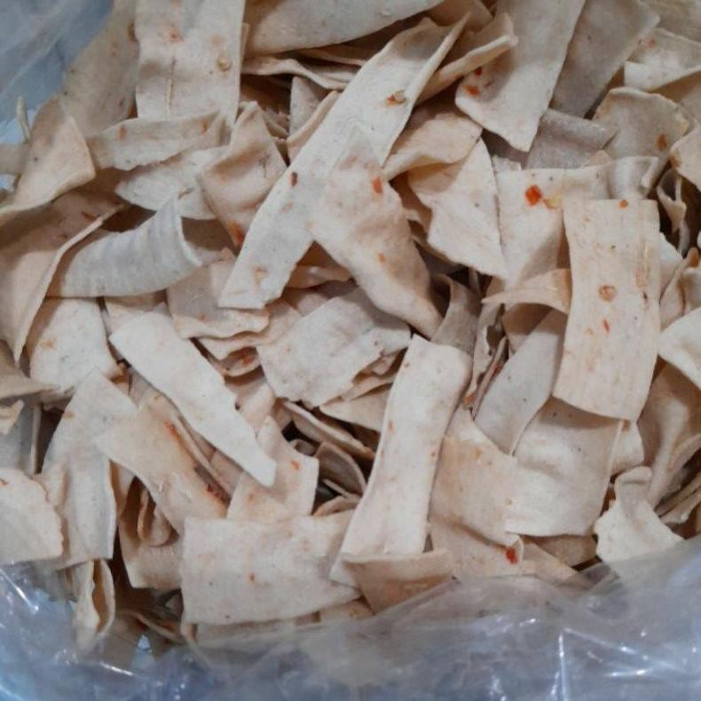 

HJ krupuk slondok mentah putih pedas manis 1kg