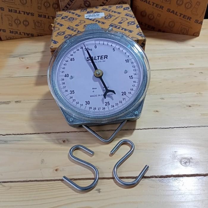 Timbangan Gantung Jarum Salter 50Kg 25 Kg 100 Kg Original Dan Terpercaya