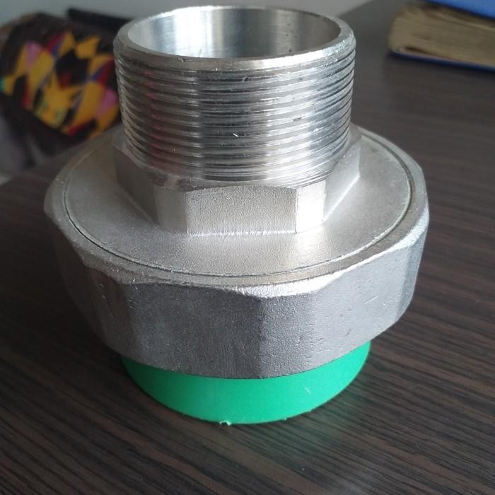 Sok Drat Luar Ppr Water Mur 2 Inch Dn 63Mm Original Dan Terpercaya