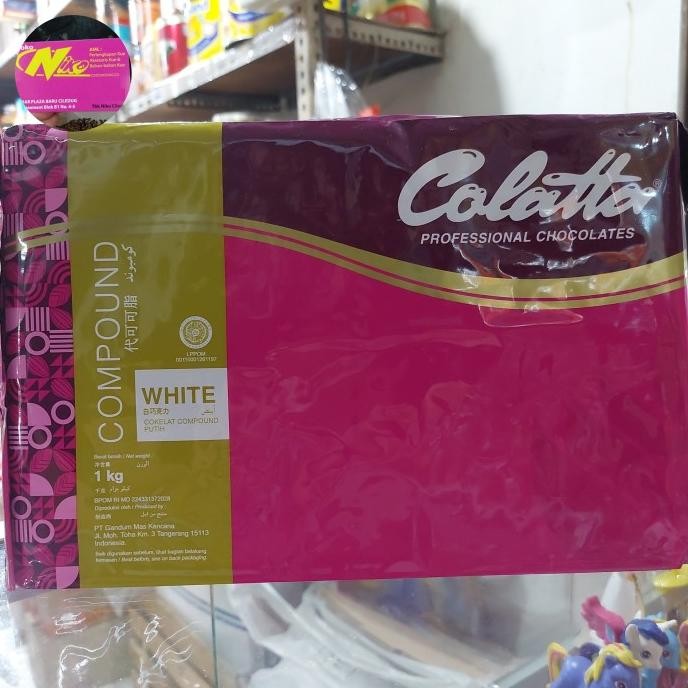 

colatta white compound 1 kg putih khusus grab dan gojek liquid