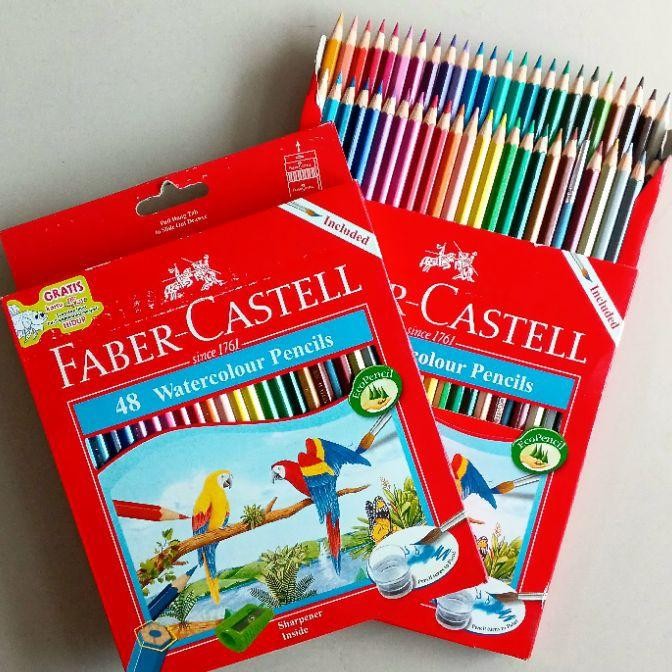 

Il Warna Colored Cil Faber Catell Water Color 48 Warna Et