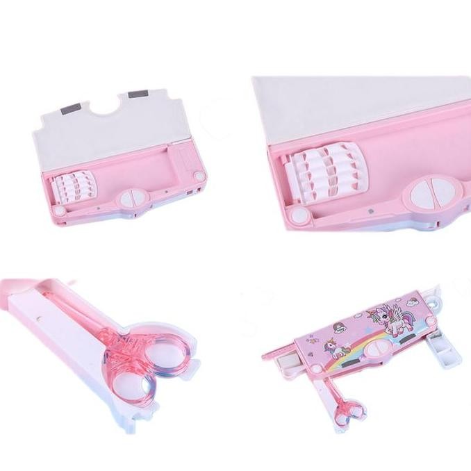 

KedaiButik Kotak Pensil Multifungsi Motif Unicorn/ Elsa/Spiderman/Captain Amerika / Tempat Pensil Case Anak Lengkap Peruncing Gunting Isolasi Penghapus- KP011 liquid