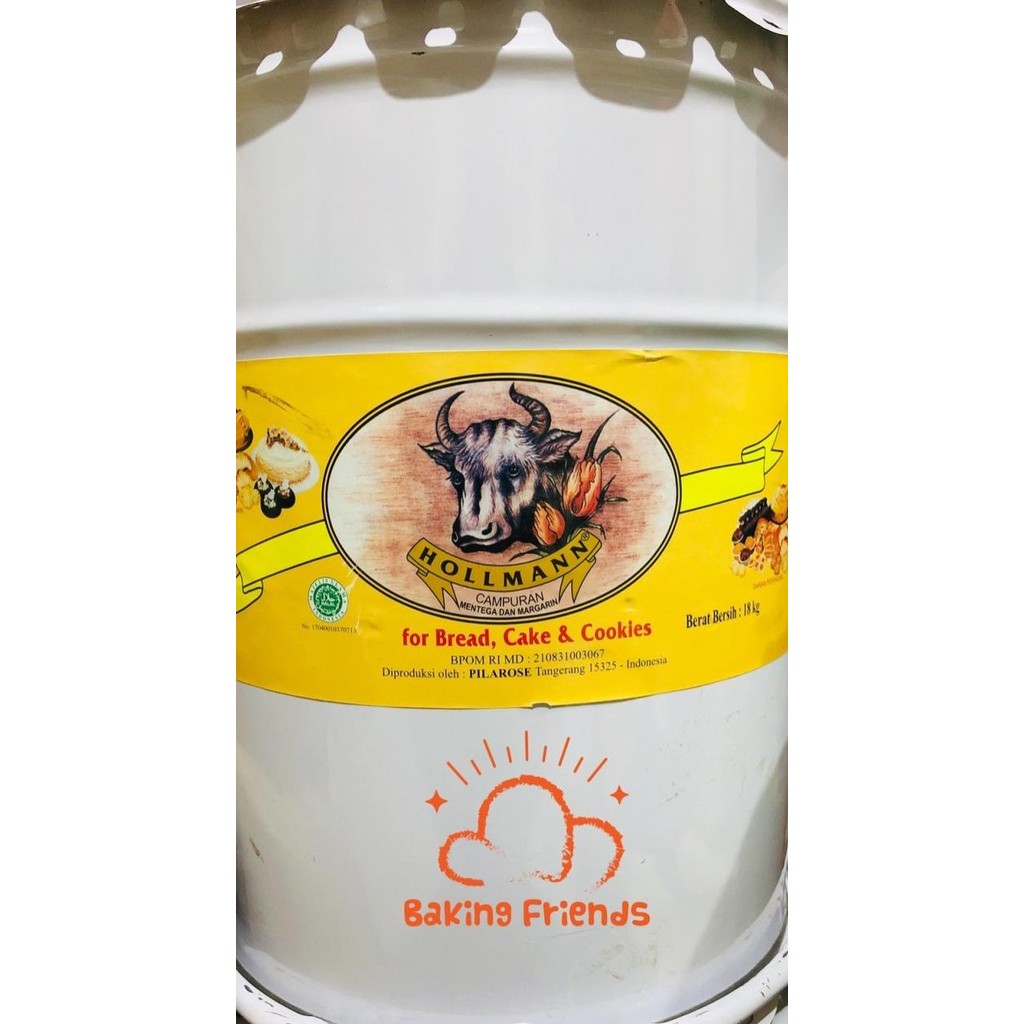 

Repack! Butter Hollman 1Kg / Mentega Hollmann Butter Mix/Holman 1 Kg Terbaru