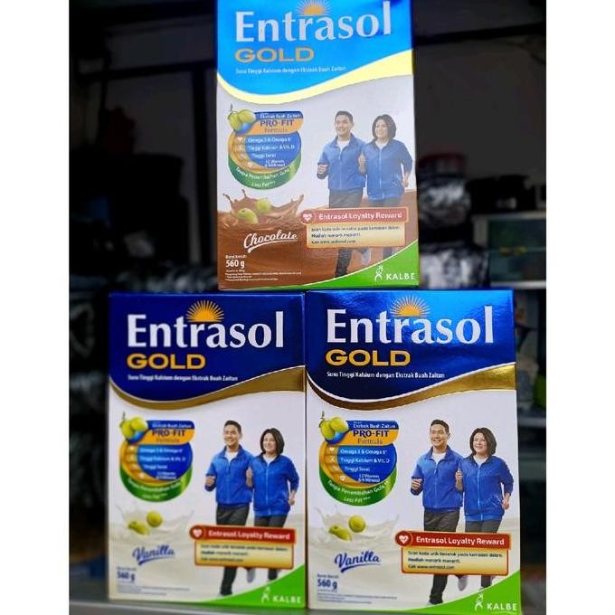 

Susu Entrasol Gold Rasa Vanila/ Original/ Coklat Ukuran 580Gr/560Gr Kemasan Box Terbaru