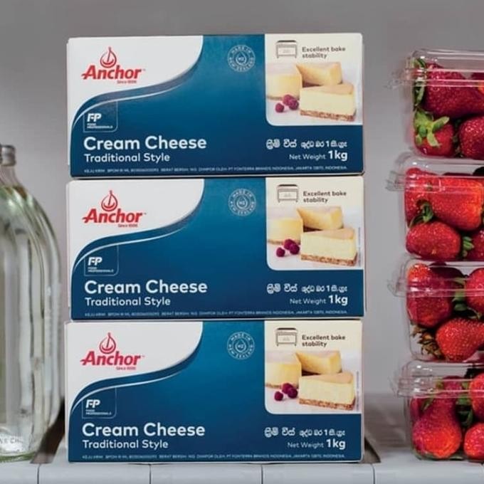 

Anchor Cream Cheese 1Kg Surabaya Best Seller