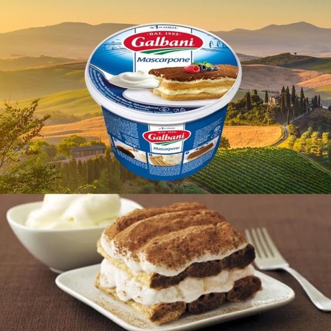 

Galbani Mascarpone Cheese Italy - 500Gr & 250G Terbaru