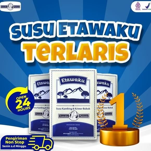 

Paket 3 Box Susu Kambing Etawaku Platinum Original Asli Bpom Halal Terbaru