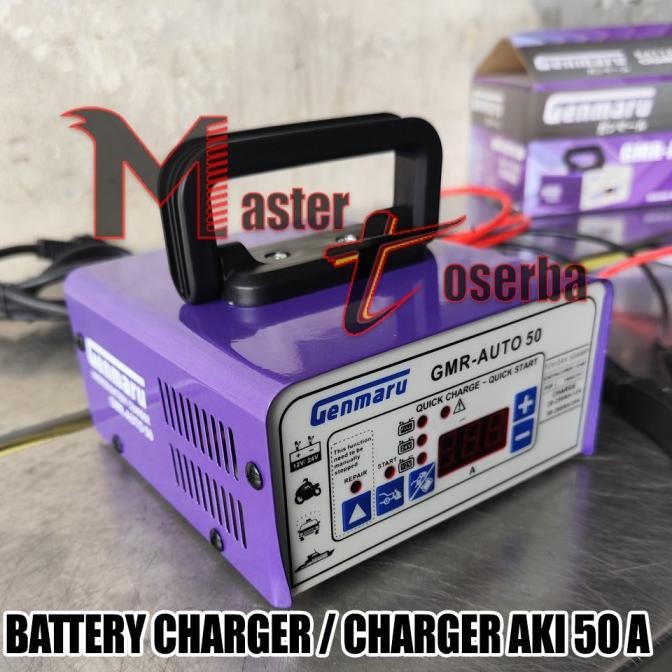 CHARGER AKI 50 AMPERE BISA ACCU 12V & 24V 2904T