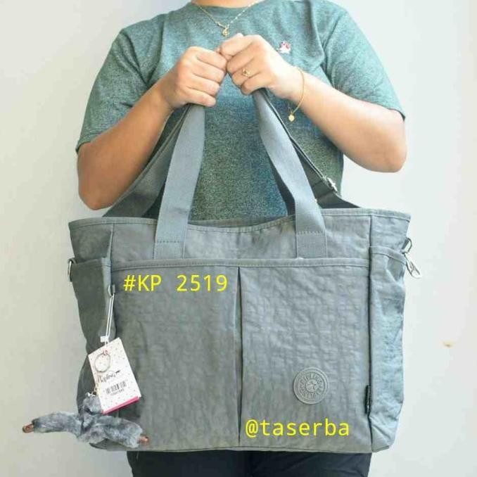 Tas Tote Travel Wanita Jumbo Baby Bag Besar Original Kipling KP 2519