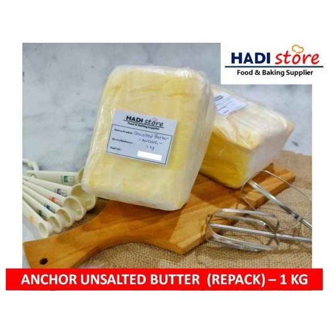 

Anchor Unsalted Butter 1 Kg (Repack) Best Seller