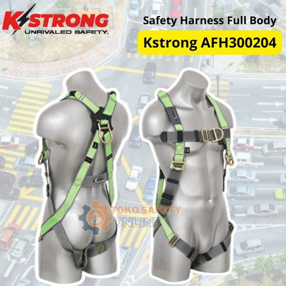 KSTRONG Body Harness AFH300204 / Safety Full Body Harness Original