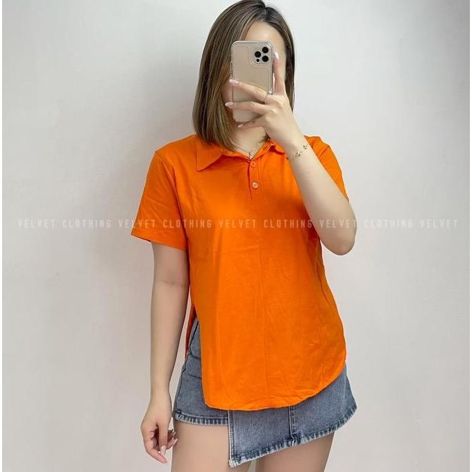 new kaos kerah oversize oval wanita / kaos oversize oval polos wanita / tshirt kerah oval wanita 194