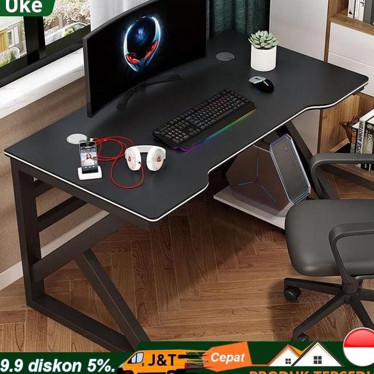 Meja Gaming/Meja Komputer/160cmMeja Komputer Gaming/Meja Belajar/Meja Laptop/Meja kantor Minimalis