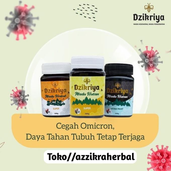 

Madu Dzikriya Zikriya Azikriya Herbal Pahit Original Agen Resmi Best Seller