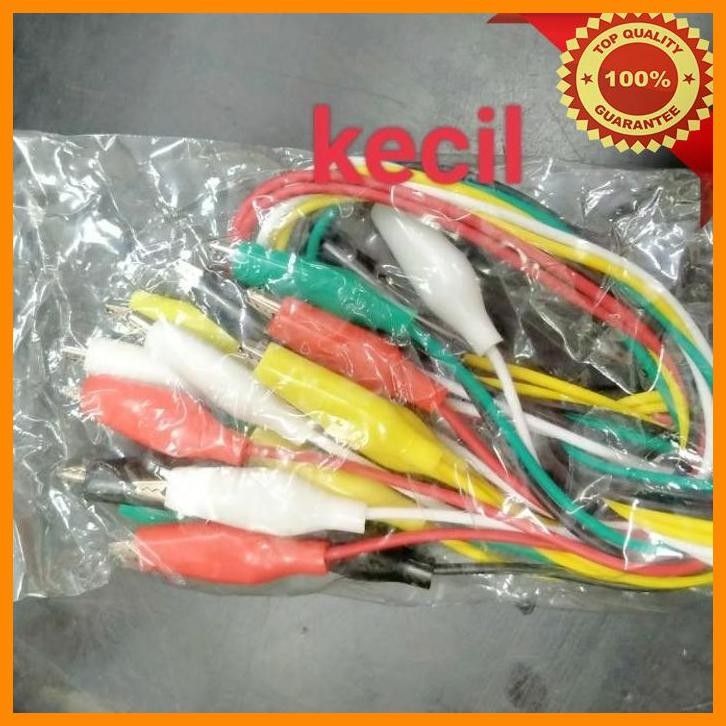 [MAR] JEPIT BUAYA +KABEL/SET KECIL