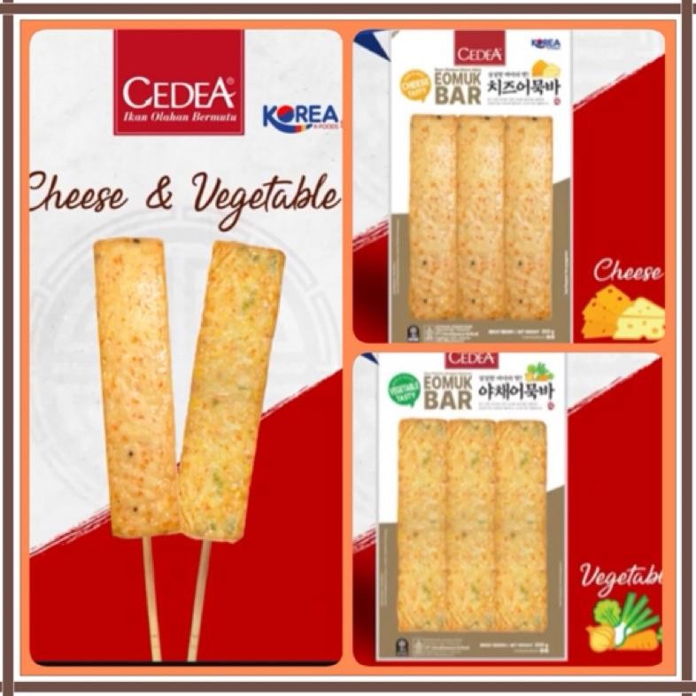 

Diskon Cedea Eomuk Bar Cheese / Vegetable 200 Gr Diskon