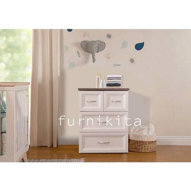 LEMARI LACI PLASTIK OLYMPLAST SUSUN 3 CLASSIC