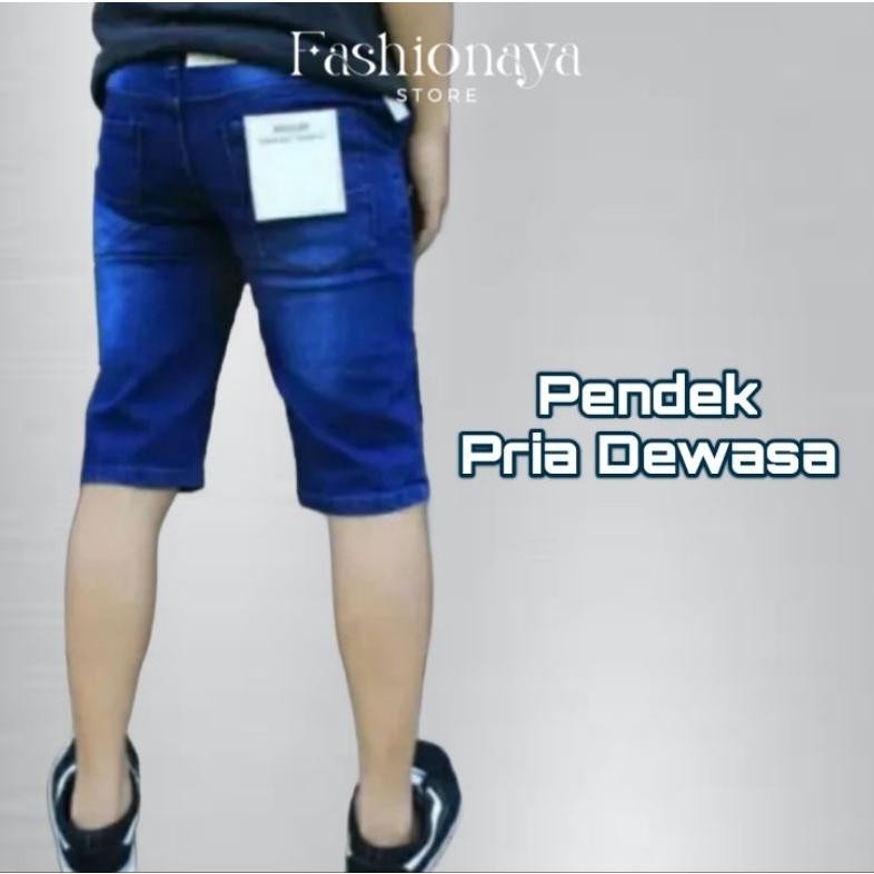 Celana Jeans Pendek Pria/Celana Jeans Pendek Jumbo/Celana Jeans Pendek Pria Dewasa/Celana Jeans Pend