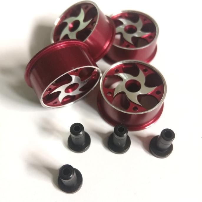 Promo Rep Tamiya HG Aluminium wheel sabit / velg aluminium M COD